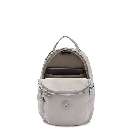 Kipling Seoul Small Tablet Rugzak Grijs | NL 1346RV